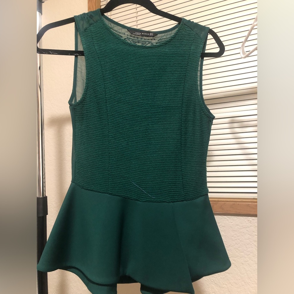 Zara body con tank top